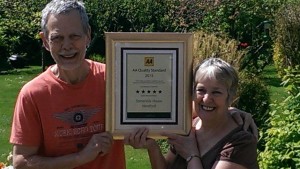 AA 5* award for Guest house